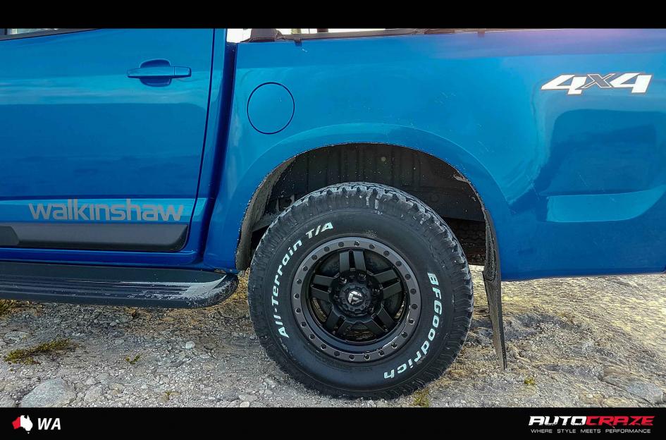 HOLDEN COLORADO ANZA MATTE BLACK WITH ANTHRACITE RING